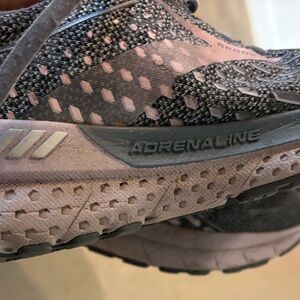 Brooks Women's Adrenaline Athletic Shoes - purple and dark gray